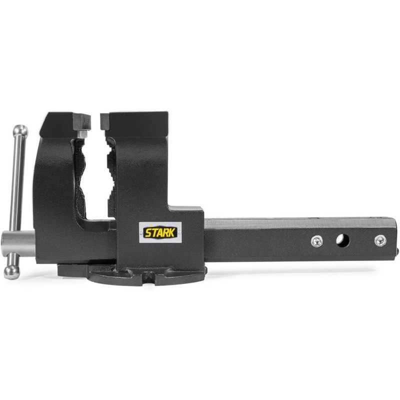 Stark USA 2-in-1 Tow Hitch Truck Vise 6″ Bench Vise Fits Standard 2″ Hitch