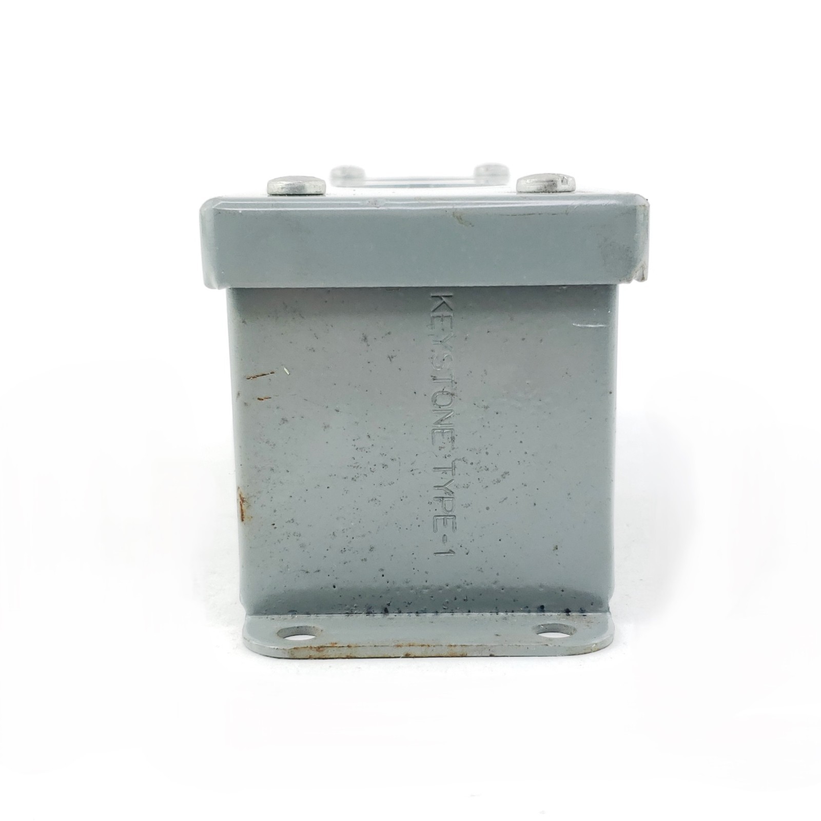Keystone 23870 Push Button Enclosure Electrical Box 2-Holes 30 mm Type 1 USA NOS