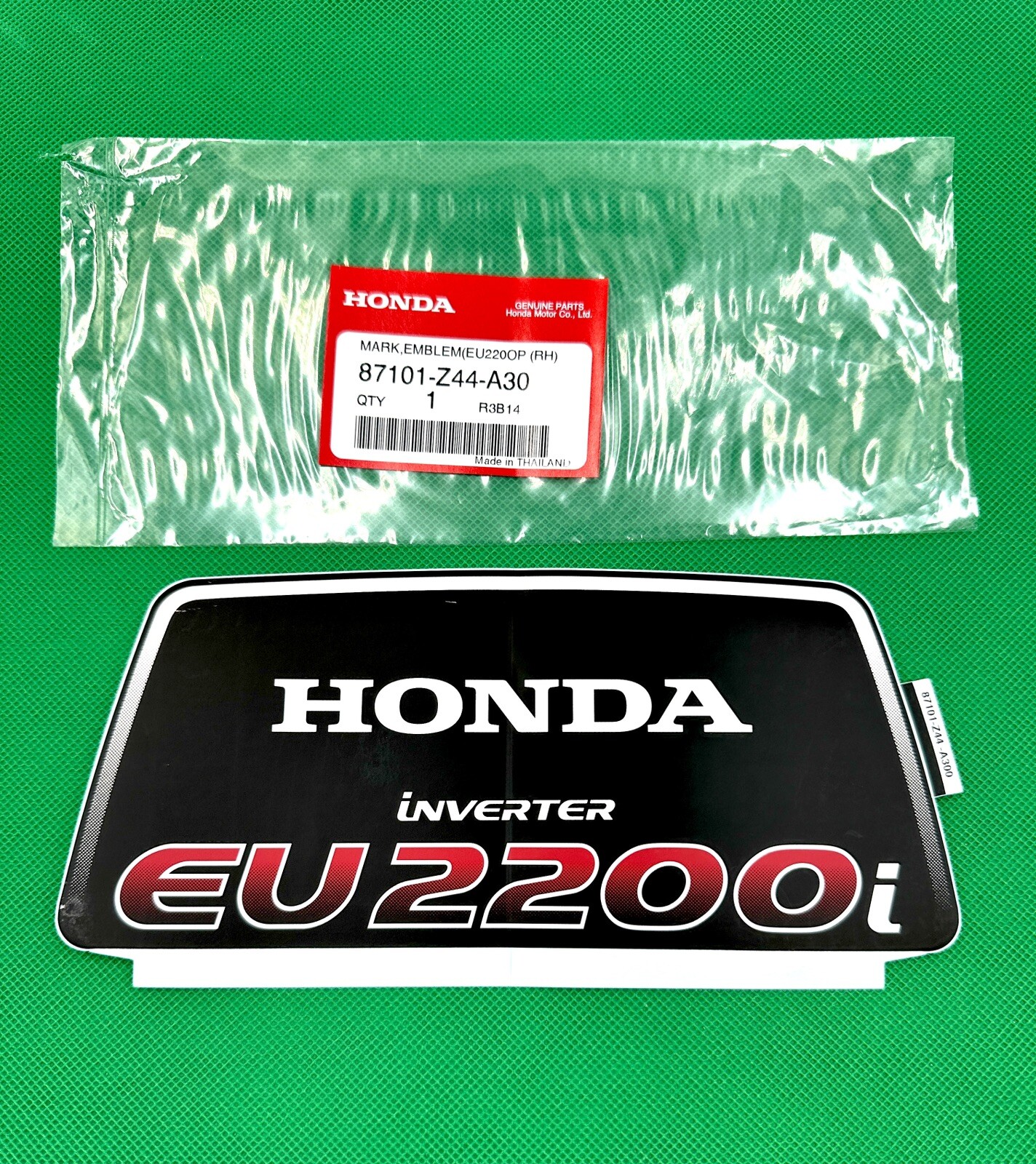OEM HONDA 63511-Z44-A30ZA Generator Front Cover EU2200IT Emblem 87101-Z44-A30