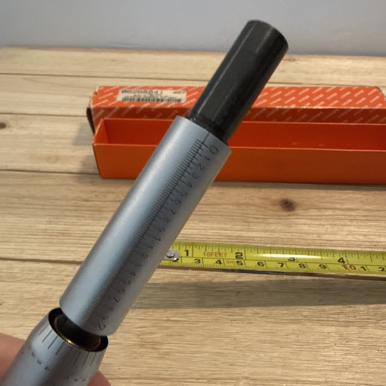Mitutoyo 151-272 Vernier Micrometer Head 0-2” 0.001” + 0.0001” Ratchet Carbide