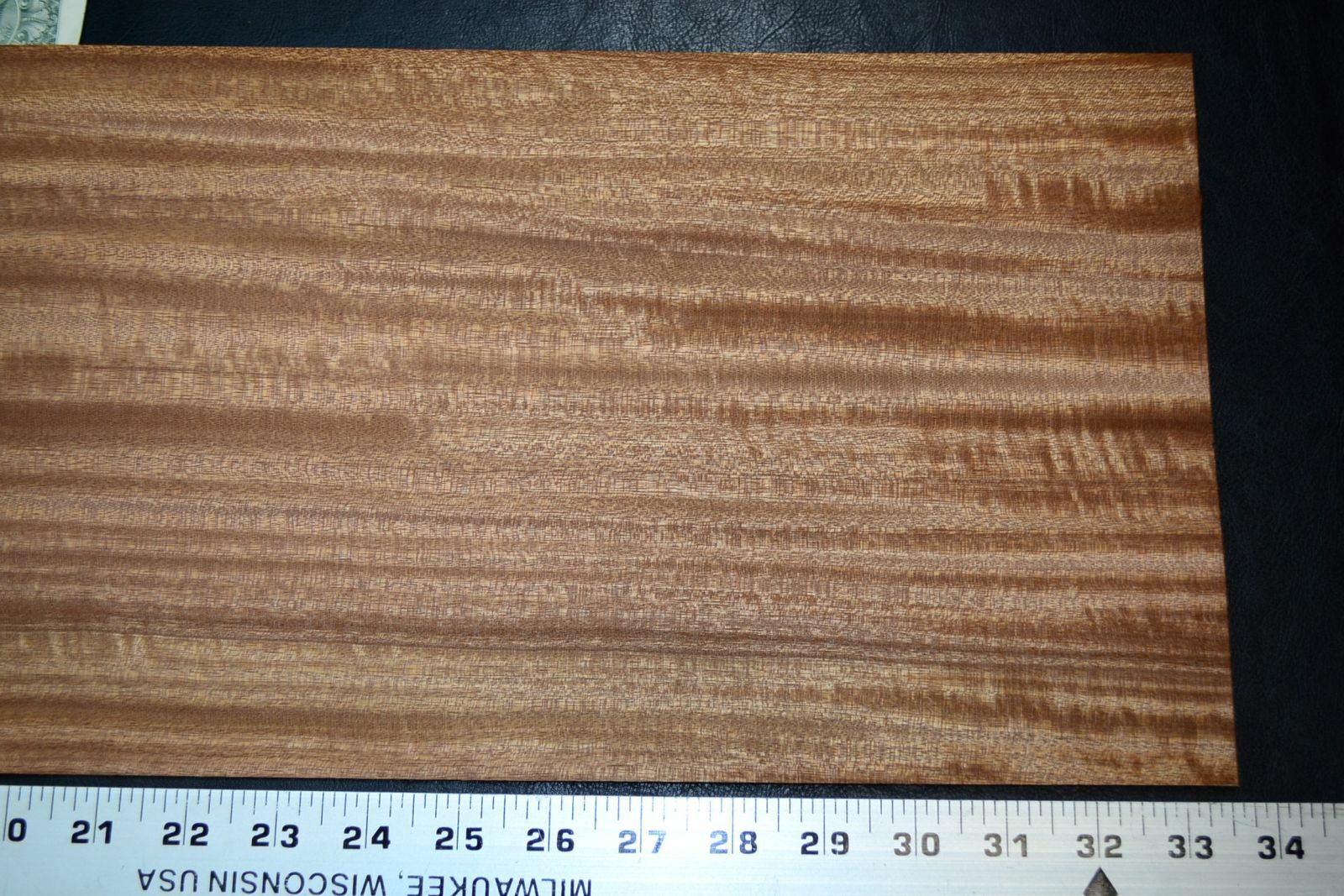 Mahogany Wood Veneer Sheet 8.5 x 33 inches 1/42nd F8630-12