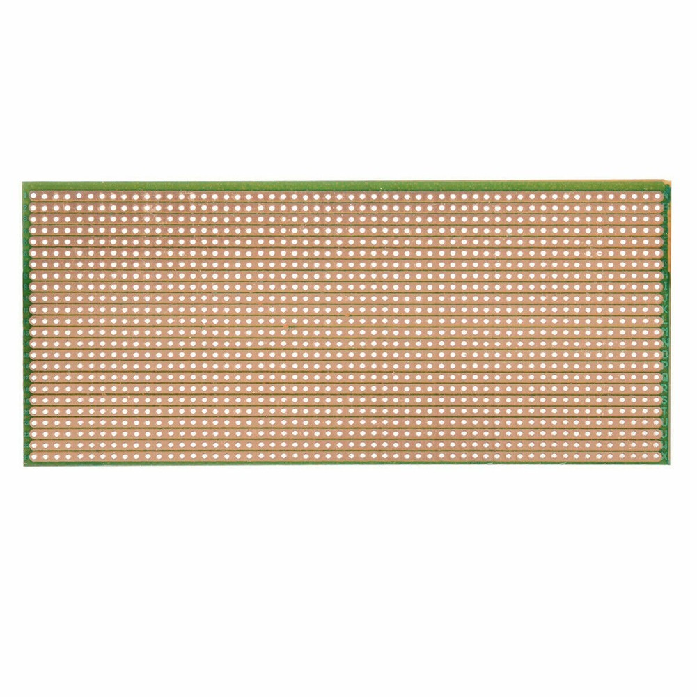 2 X Stripboard Veroboard Single-Sided Copper PCB Circuit Perf Board 6.5*14.5CM