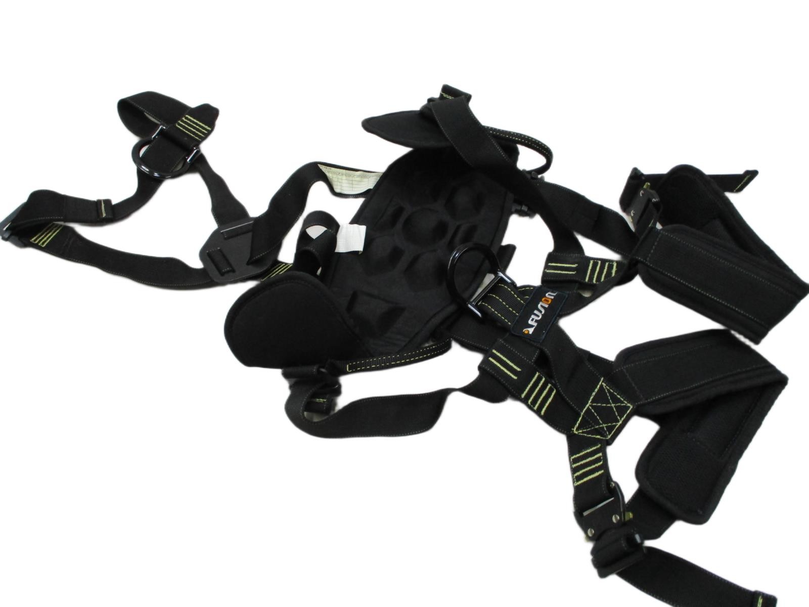 Fusion NFPA Class III Safety Harness Full Body USA Made 26–37″ Waist Tactical