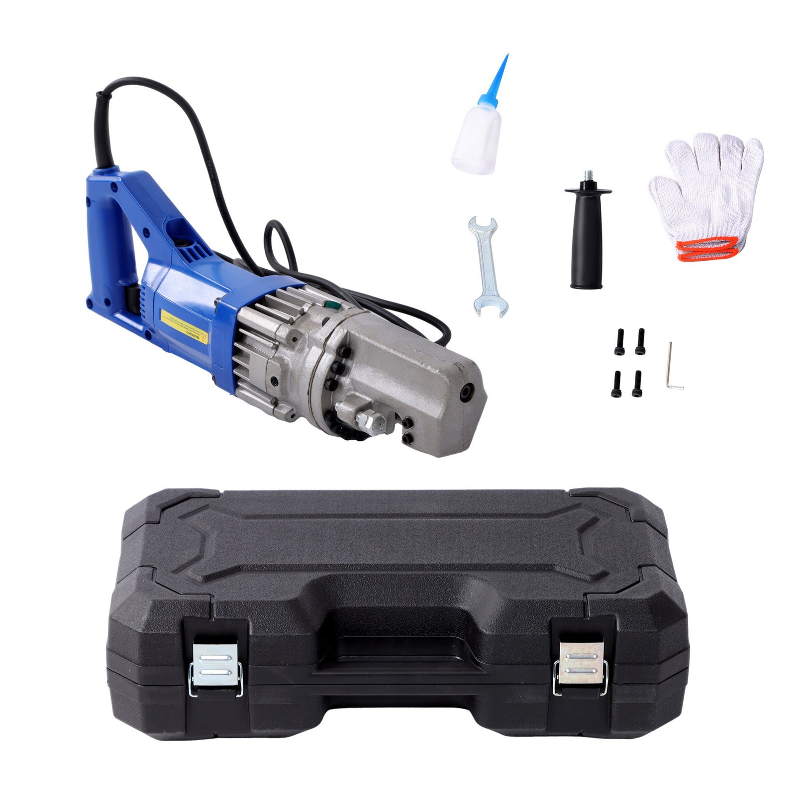 RC-16 Portable Electric Hydraulic 16mm Rebar Cutter 900W 5/8″ Cutting Range