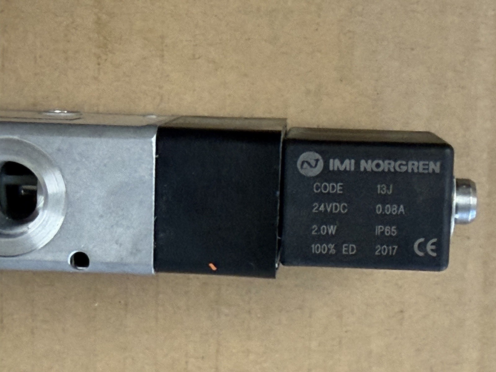 V61R511A-A313JB Norgren Solenoid Valve 1/4″npt 24VDC Coil (NO CONNECTORS)