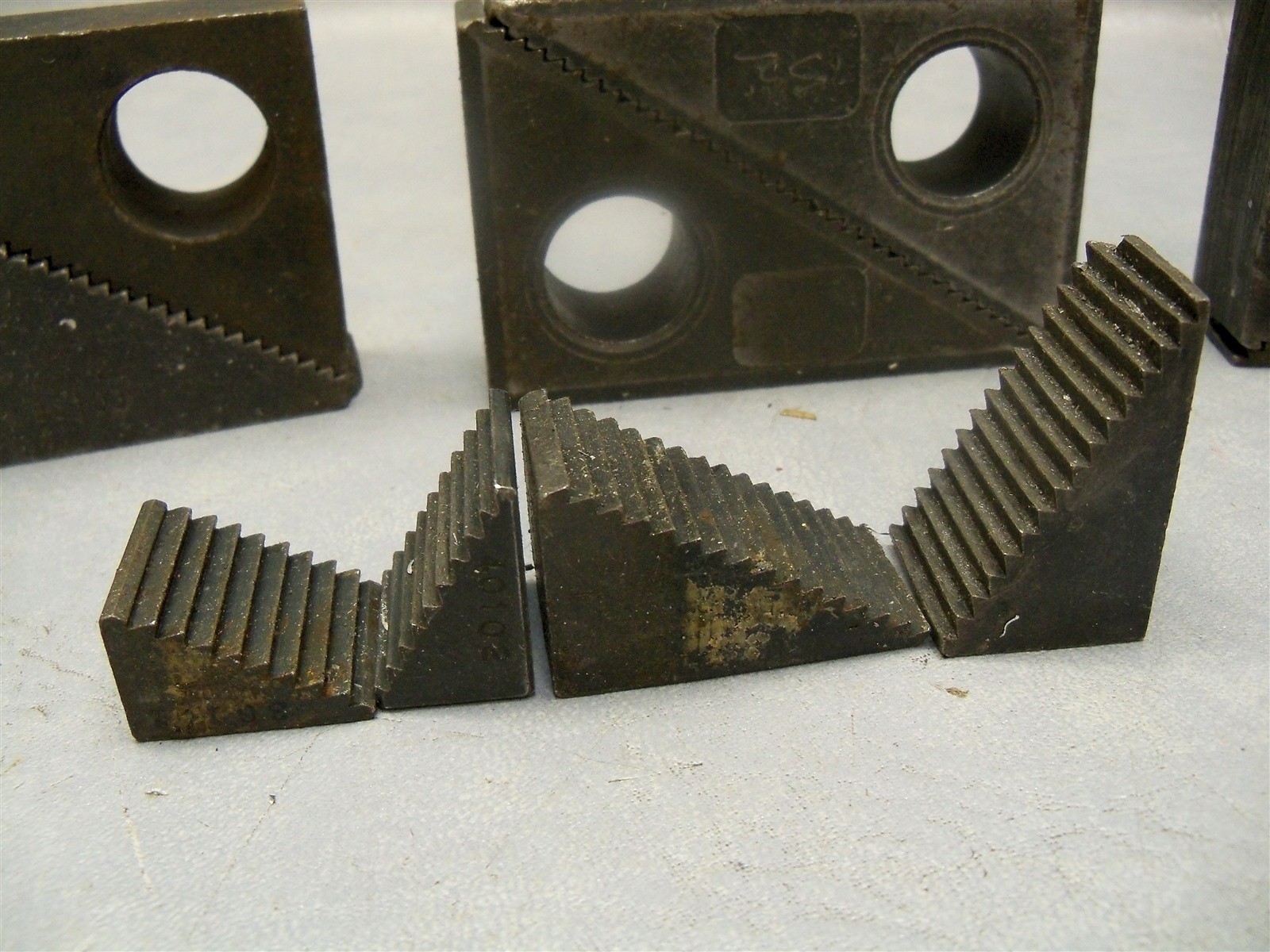 Machinist Tools Serrated Step Blocks teco Mixed Lot of 10