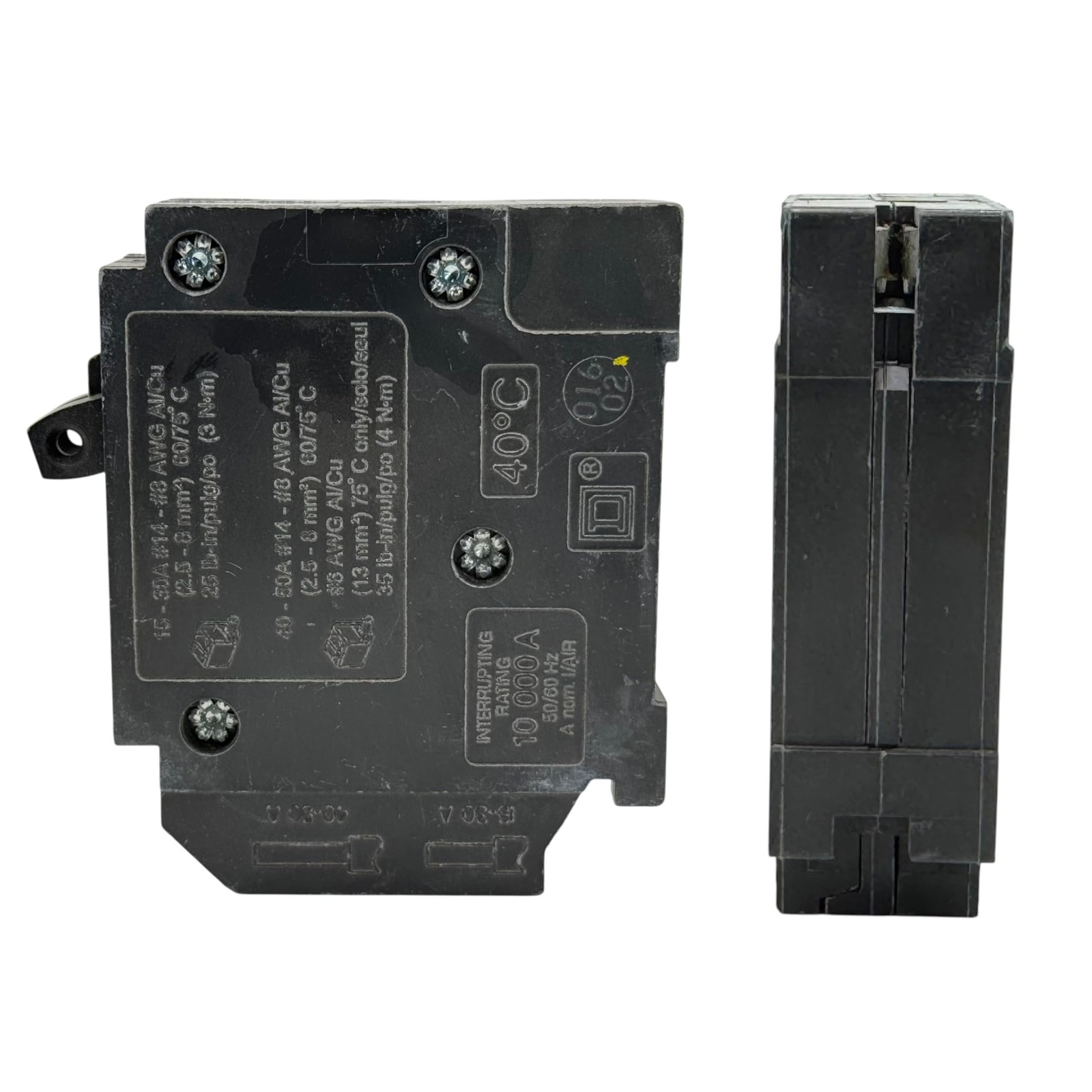 Genuine Square D HOMT1520 Tandem Circuit Breaker Kit (1 Pack), 15/20 Amp (15A…