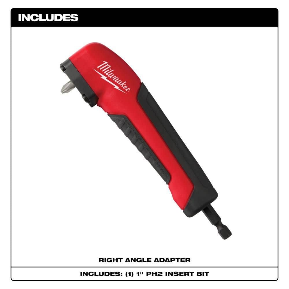 Milwaukee SHOCKWAVE Impact Duty Right Angle Drill Adapter