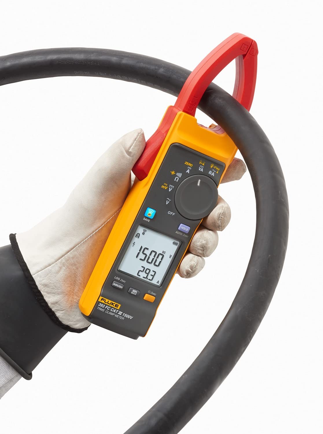 Fluke 393 FC CAT III 1500V True TRMS Wireless Clamp Meter – SHIPS FAST