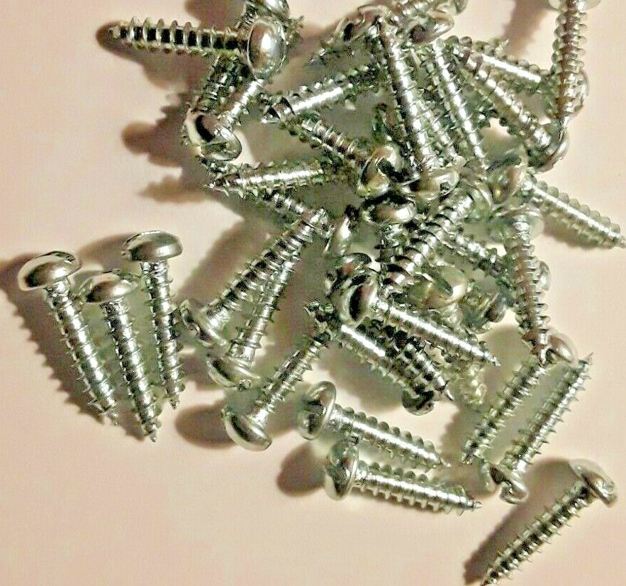 #6 X 5/8″ WOOD SCREWS, ROUND HEAD SLOTTED, STEEL, ZINC, SELECT QTY