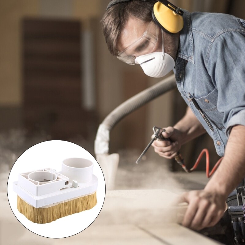 70mm 80mm 90mm 100mm Sliding Door Spindle Dust Shoe Cover Brush Cleaner