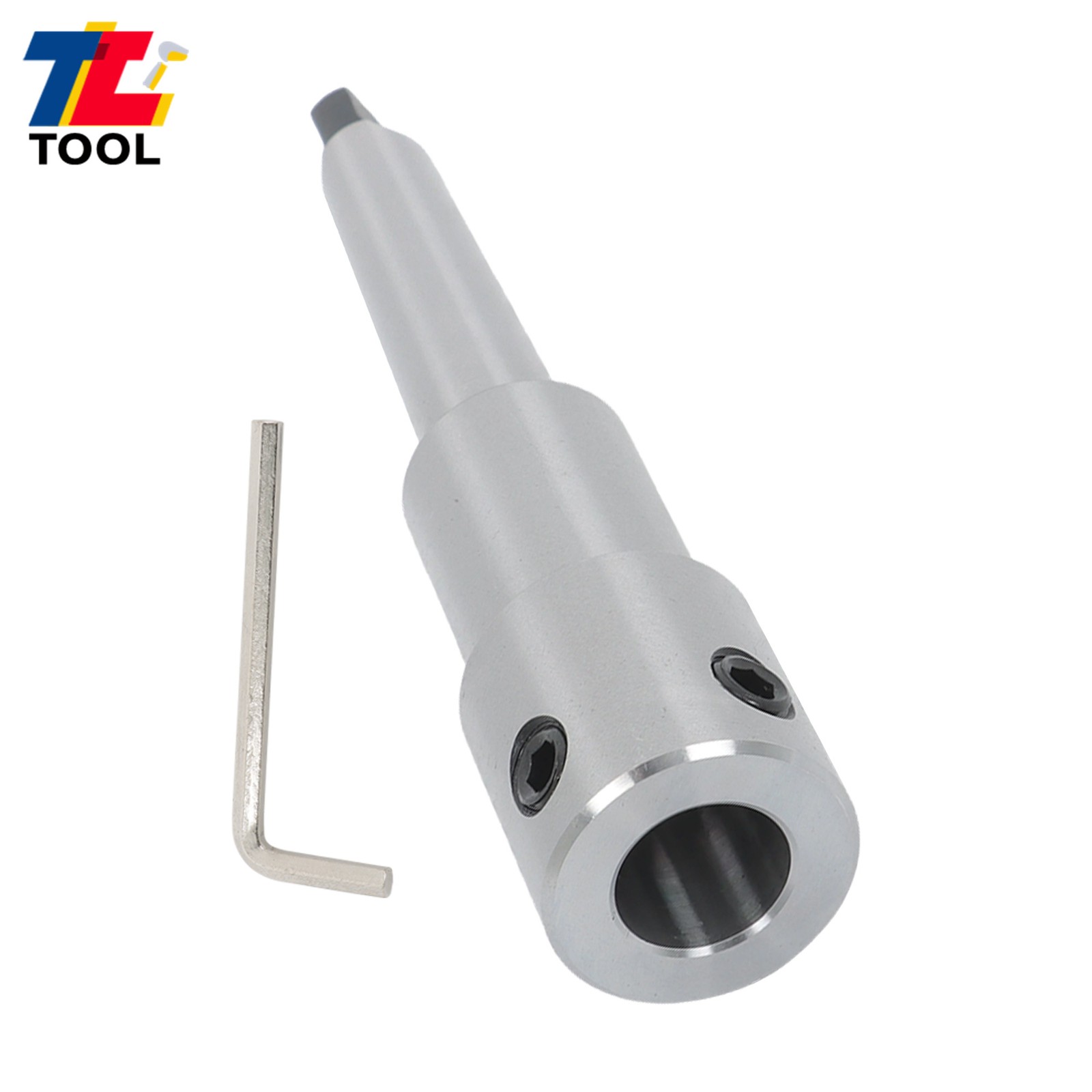 Industrial Grade MT2 to 3/4 Shank Annular Cutter Arbor for Drill Press
