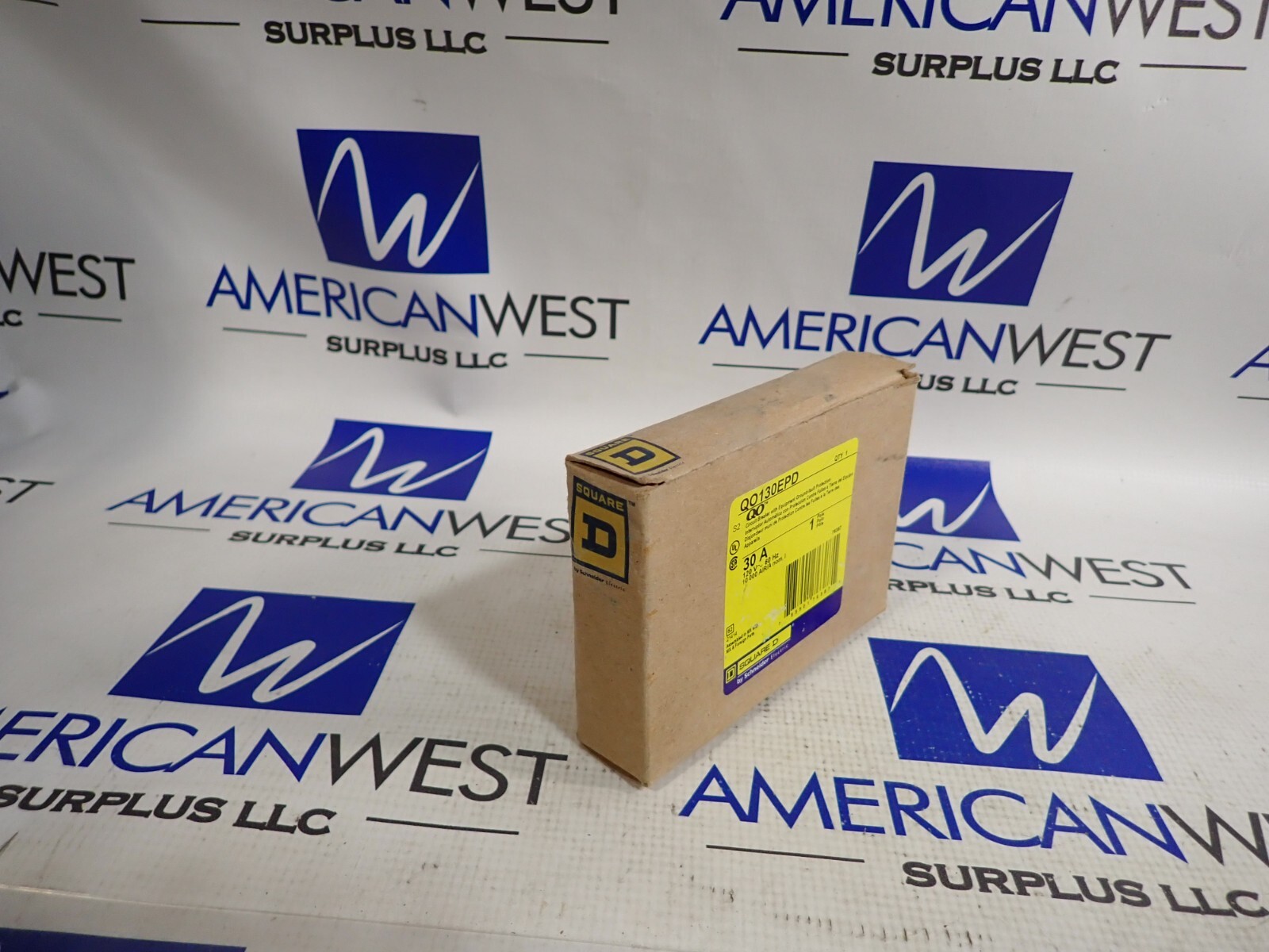 New Square D QO130EPD 1p 30 amp plug in Equipment GFI Circuit Breaker