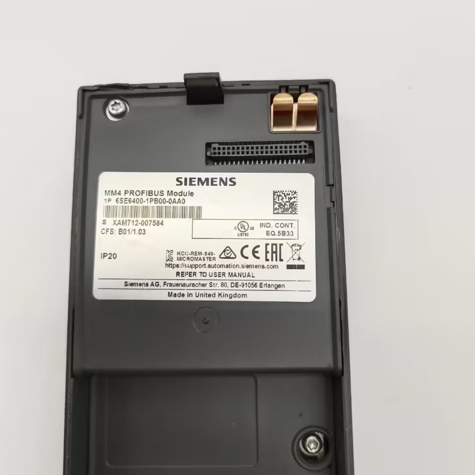 6SE6400-1PB00-0AA0 New Original SIEMENS 6SE6400-1PB00-0AA0 SAME DAY SHIPPING