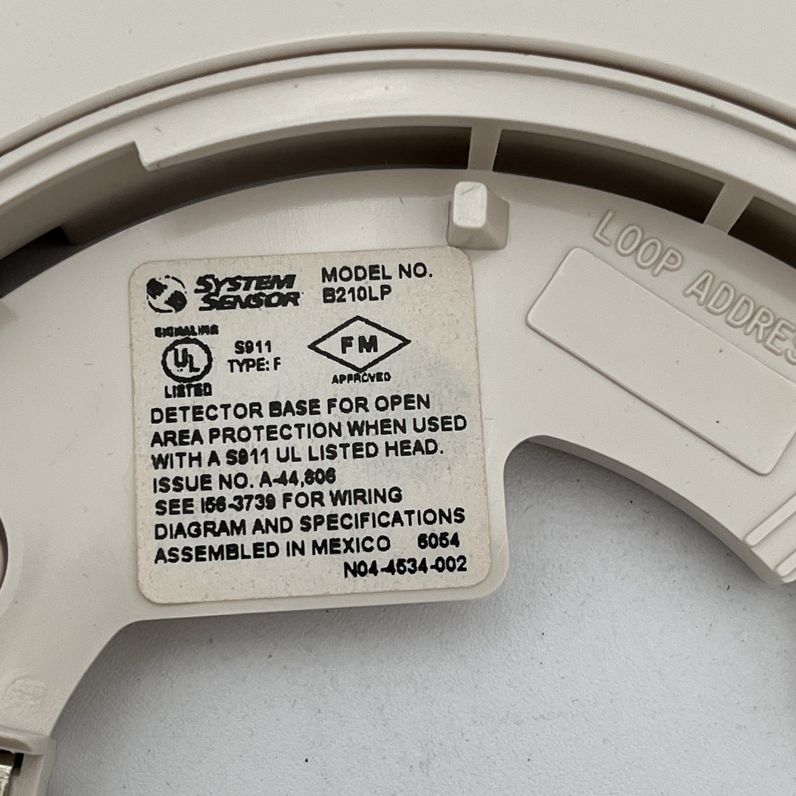 NEW!! Fire Lite Low Profile Addressable Smoke and Heat Detector – H355