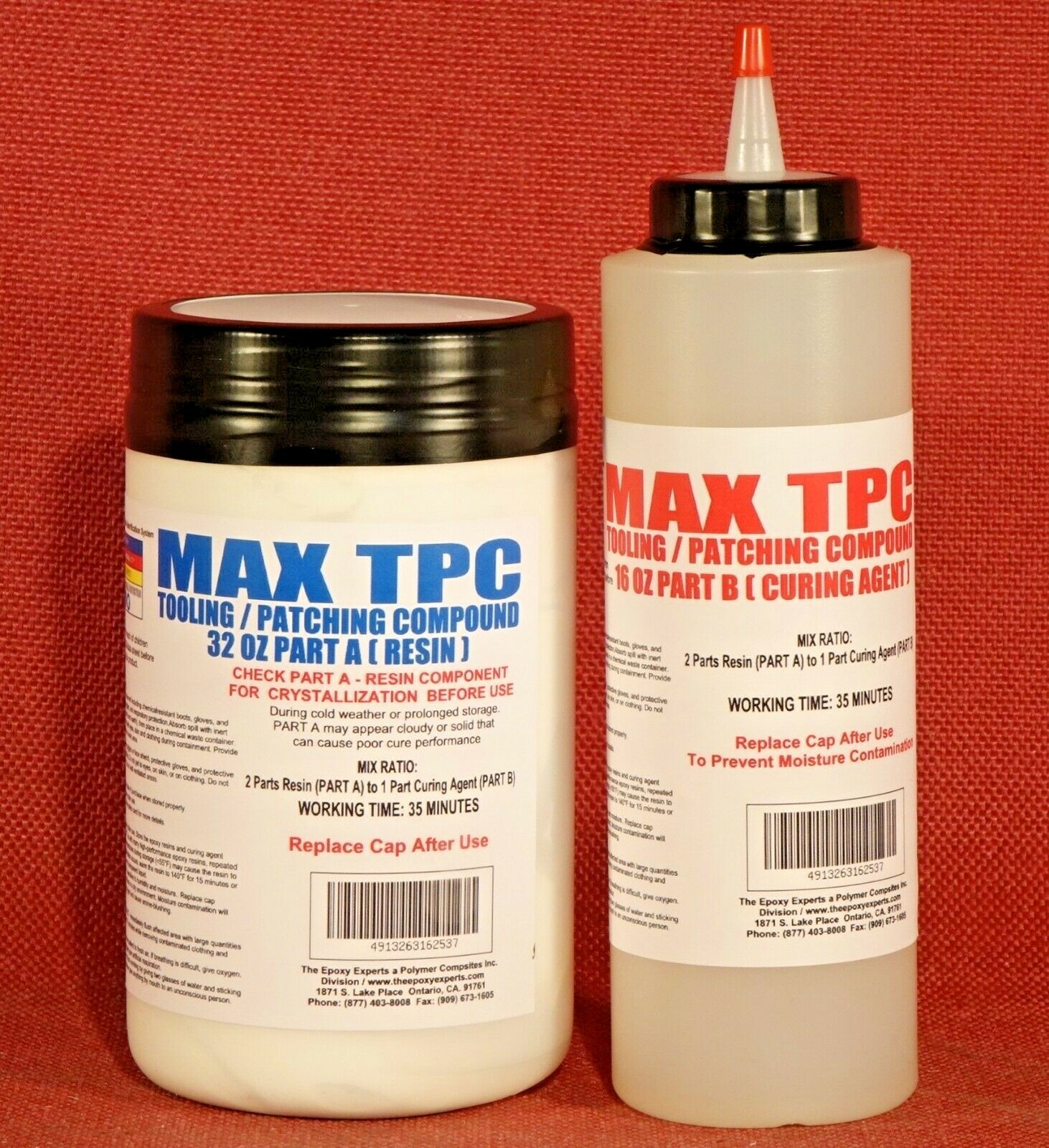 Epoxy Resin Boat Hull Blister & Crack Fill Putty -Concrete Metal Fiberglass Wood