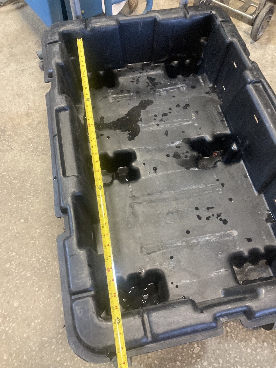 (12) Transmission, Engine Transportation Case, Poly Shipping Container