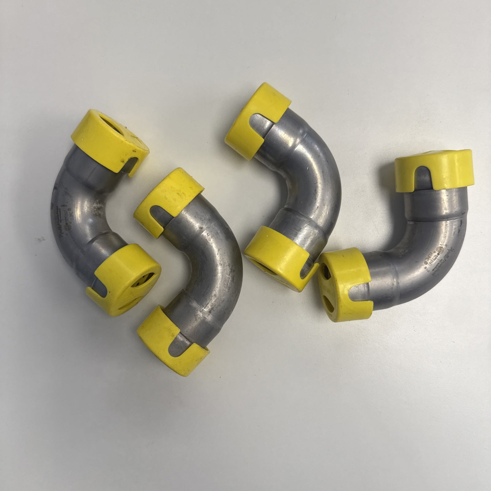Apollo PowerPress 1″ 90° Gas Press Elbow Yellow Fitting – Lot of 4