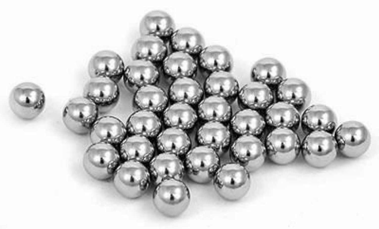 100 Pcs 9 MM Precision Chrome Steel Bearing Balls AISI 1010 G1000