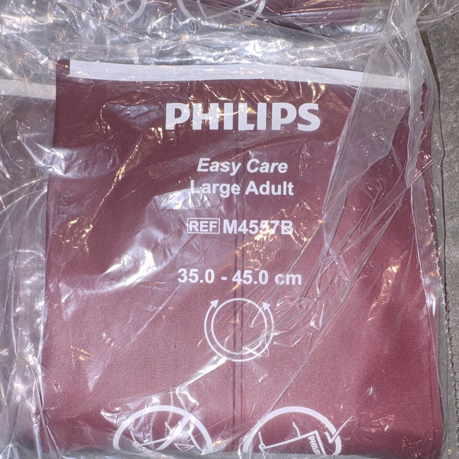 Philips Easy Care Large Adult Blood Pressure Cuff 35-45 cm M4557B LOT OF 6