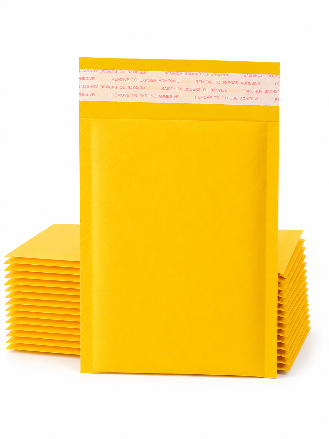 Kraft Bubble Mailers Self-Seal Padded Envelopes Shipping Bags Yellow color