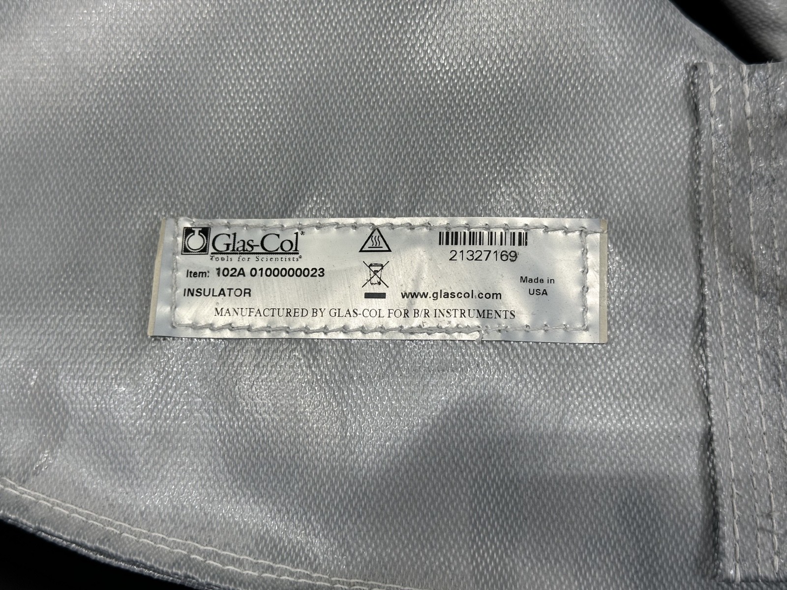 Glas-Col 102A 0100000023 Insulator Heating Mantle Cover Jacket