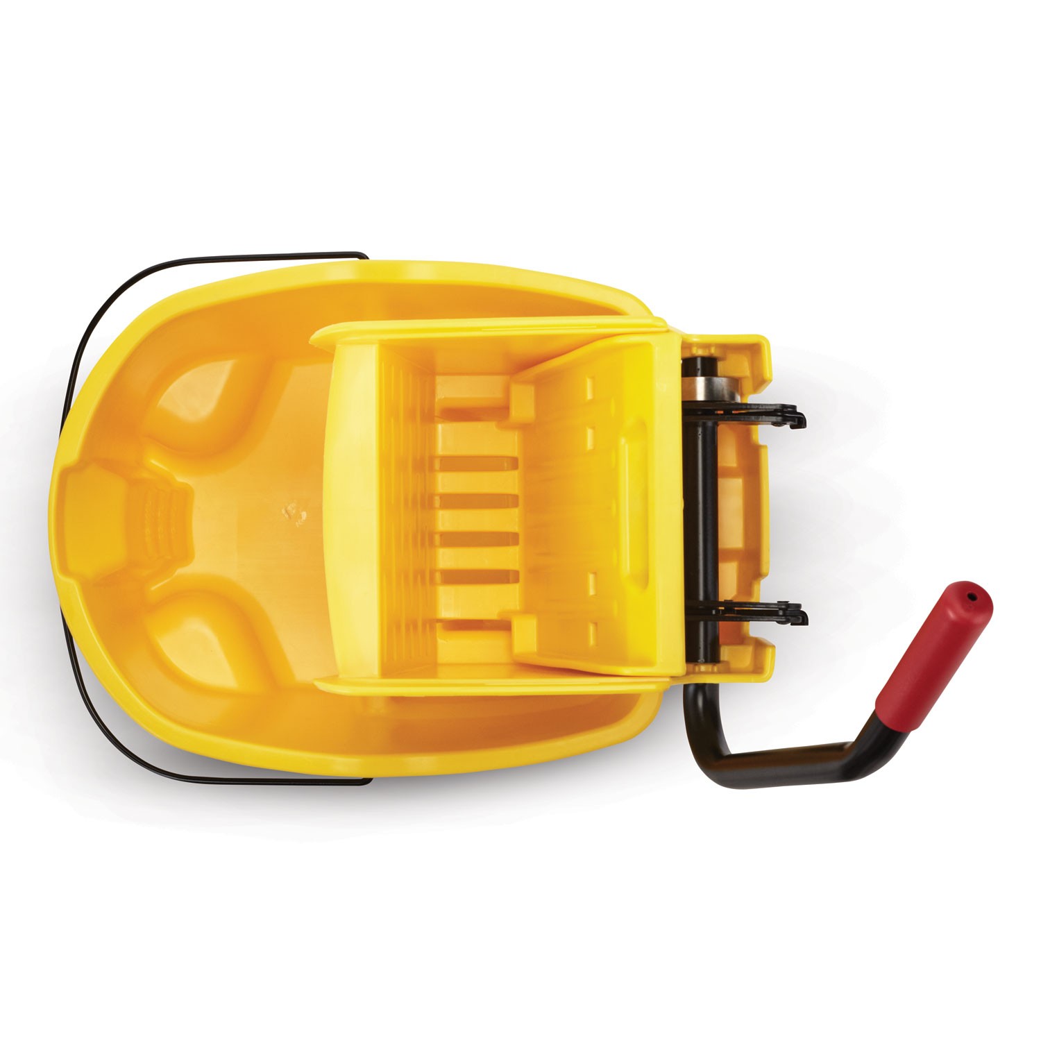 Rubbermaid® Commercial Wavebrake 35 Quart Bucket/Wringer Combinations, Yellow