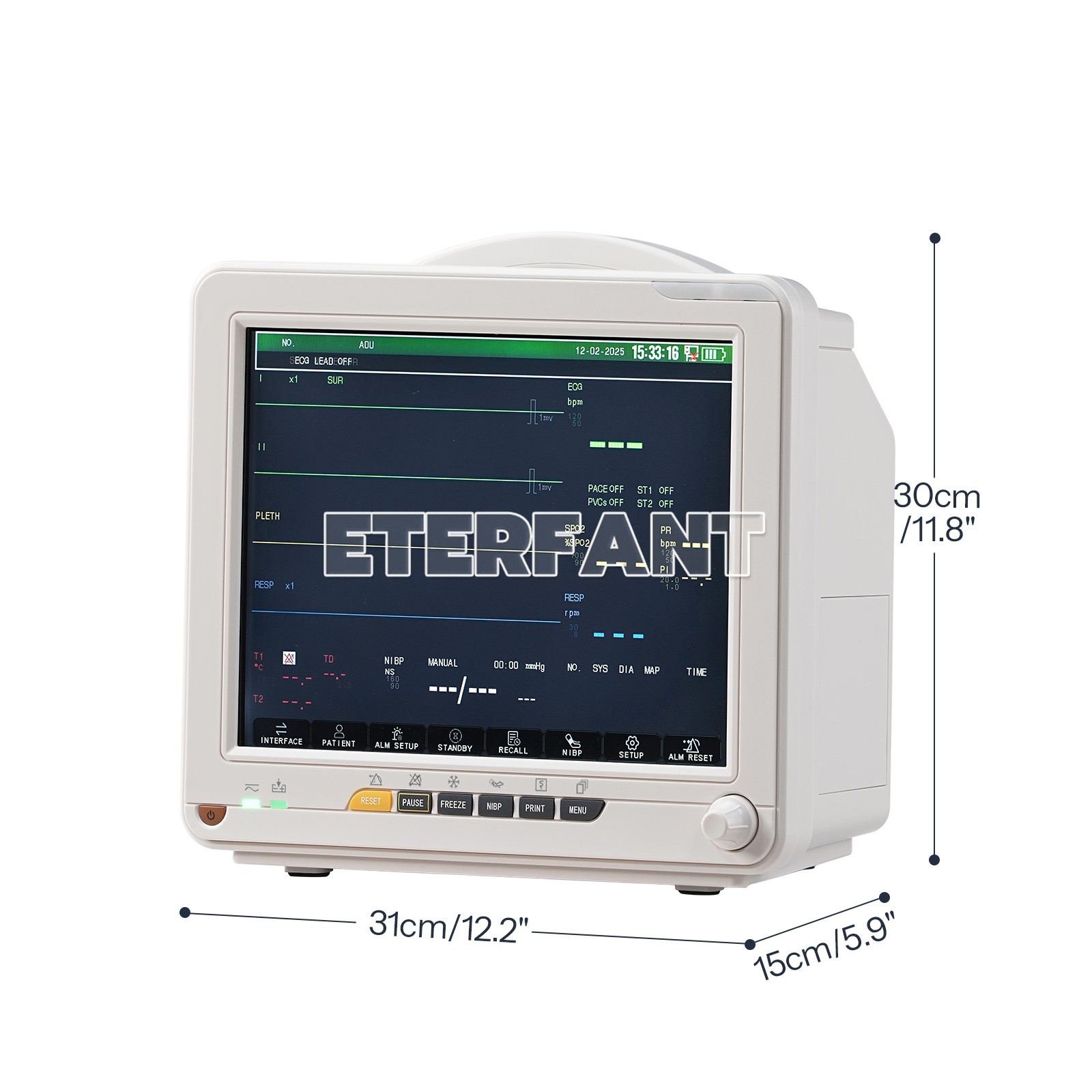 Patient Monitor CCU ICU For Hospital/Mobile Medical Cart Trolley Rolling Cart