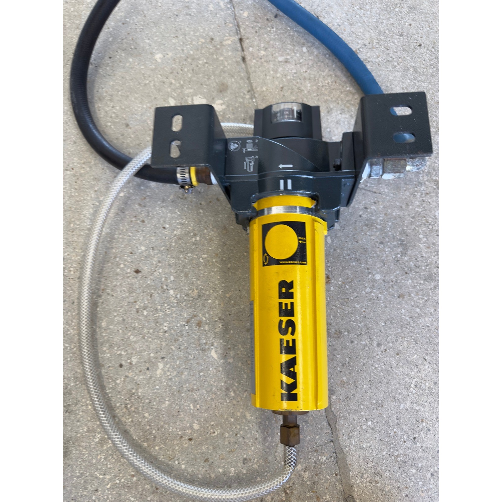 Kaeser F9KE Compressed Air Line Filter 3/4 NPT 232 psi Aluminum Germany 2022