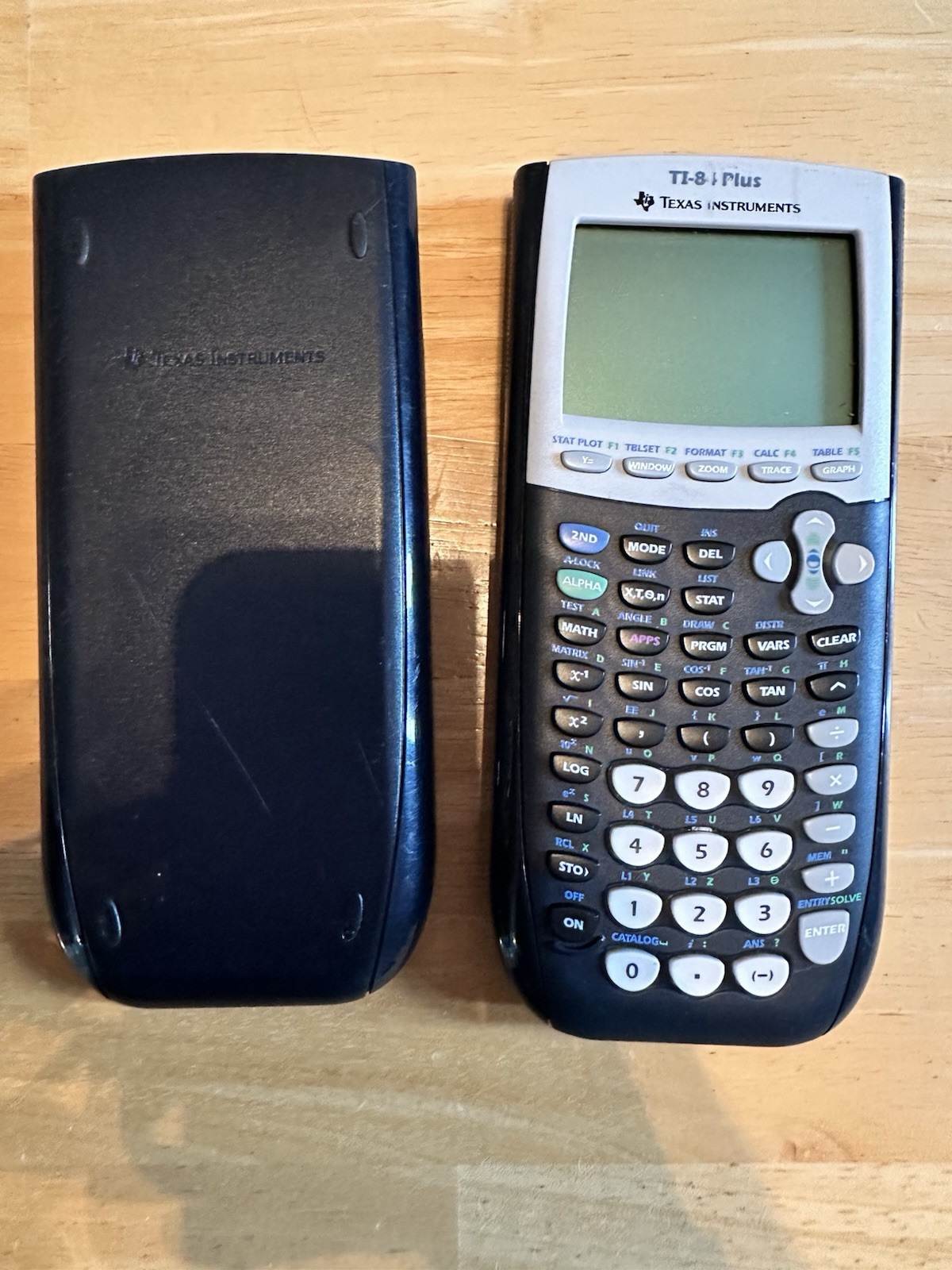 Texas Instruments TI-84 Plus Graphing Calculator Tested and Working Clean