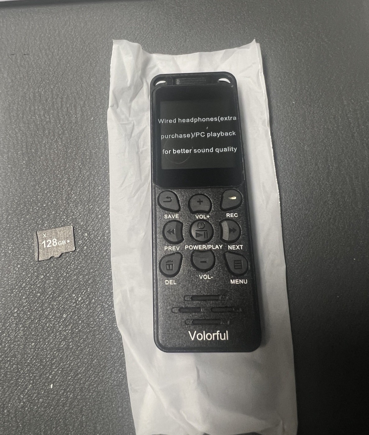 144GB Digital Voice Recorder with Playback, Volorful 1536Kbps Audio Recorder …