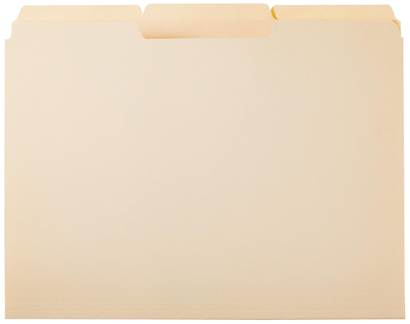 Amazon Basics Sturdy File Folders with Reinforced Letter, Manila, Letter Size