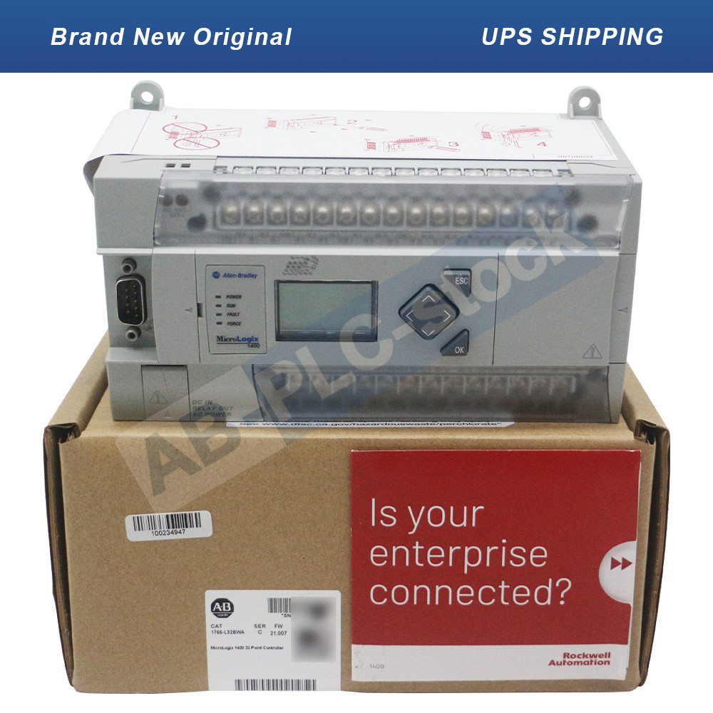 NEW Sealed Allen-Bradley 1766-L32BWA MicroLogix 1400 32 Point Controller