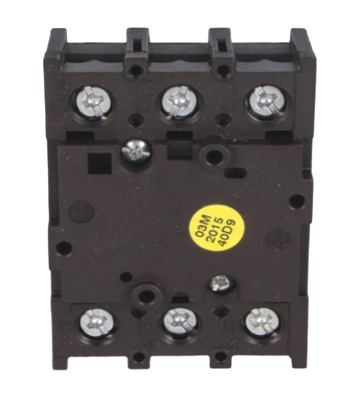 Eaton P1‑32 EZ Switch Disconnector 32A 3P On Off Black Thumb Grip Center Mount