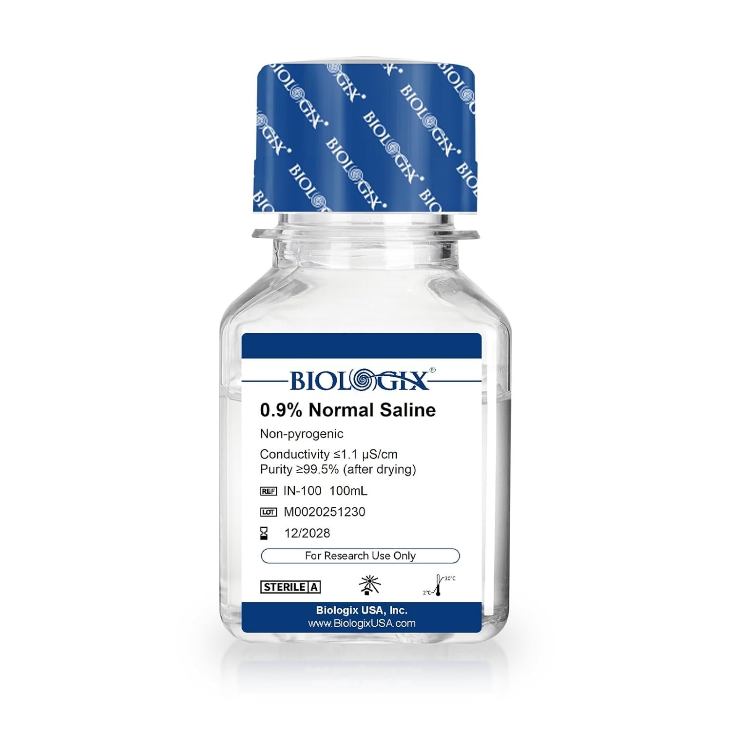 0.9% Normal Saline Solution, 0.1μm Filtration Sterilized Sodium Chloride Solu…