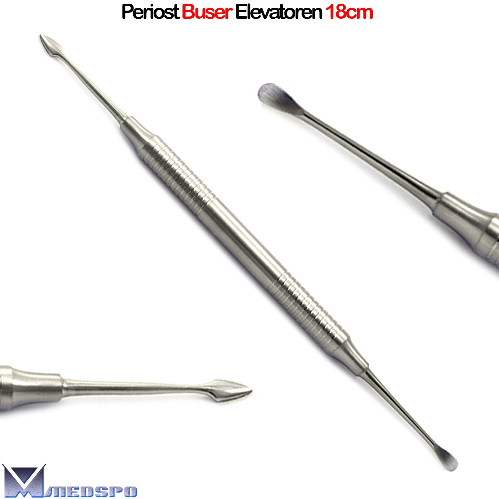 Oral Surgery Periosteum Elevator Buser Sinus Lift Molt Curette Raspatories Prichard