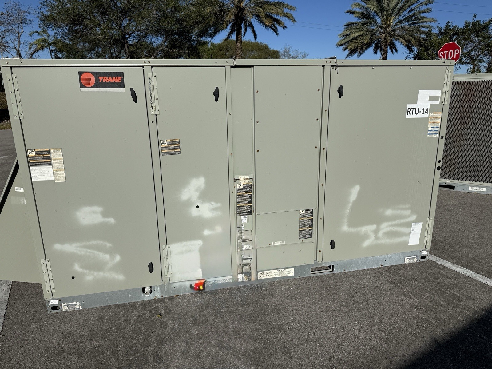 Trane Rooftop Air Conditioner THD240G4RRD16H9C5A1A6B00HA Cooling Heating 3 Phase