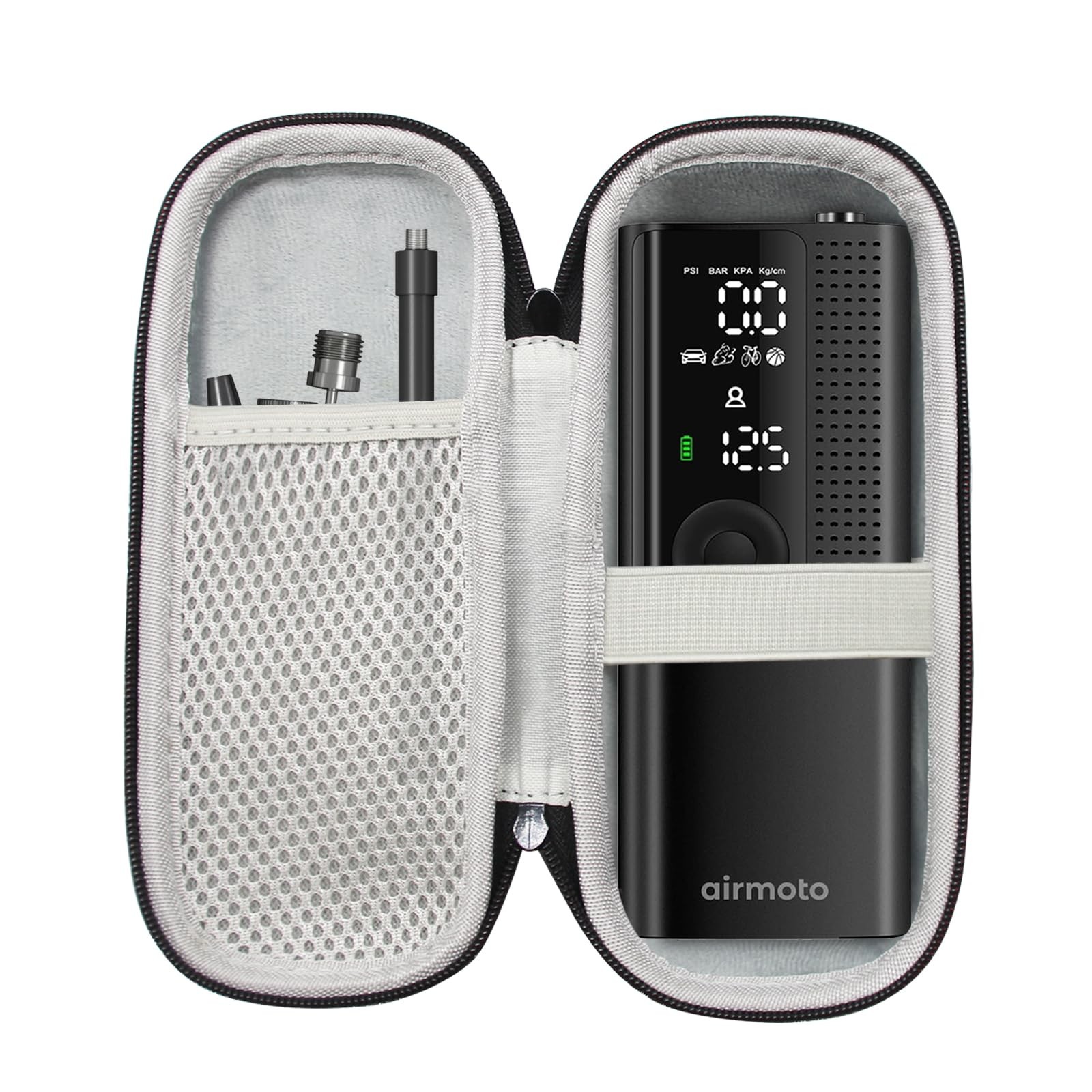 Case For Airmoto Portable Air Pump Carrying Case Handheld Tire Inflators – Hard