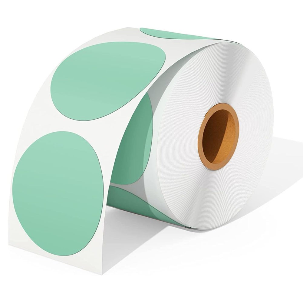 2″ Round Color Coding Labels Roll Circle Dot Sticker Self-Adhesive Removable