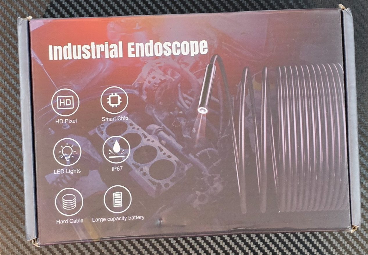 1080P Industrial Endoscope Camera 4.3″ IPS Single Lens Pipe Inspection Camera