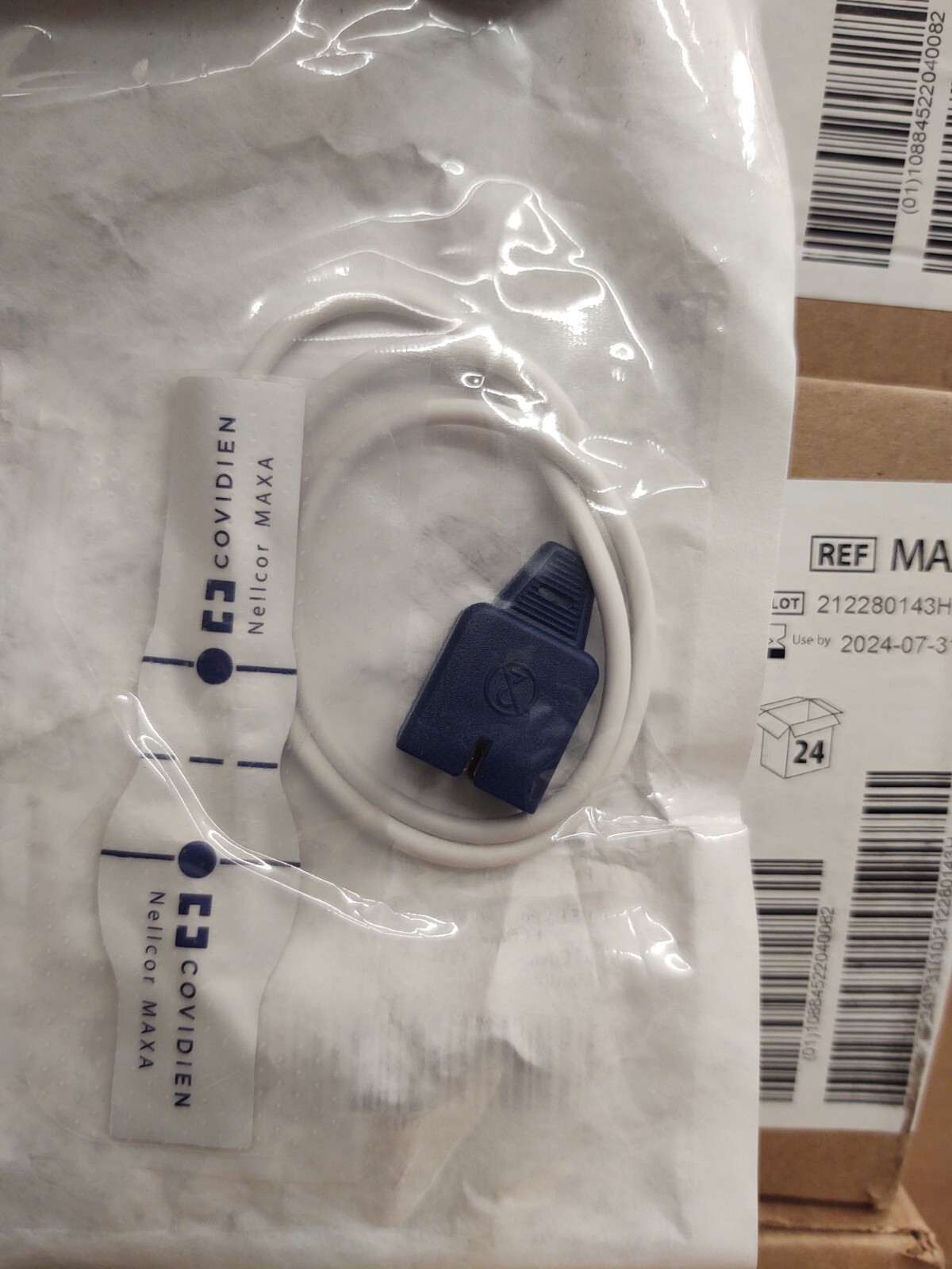 MAXA MAX-A Adult SpO2 Sensor , Case of 24