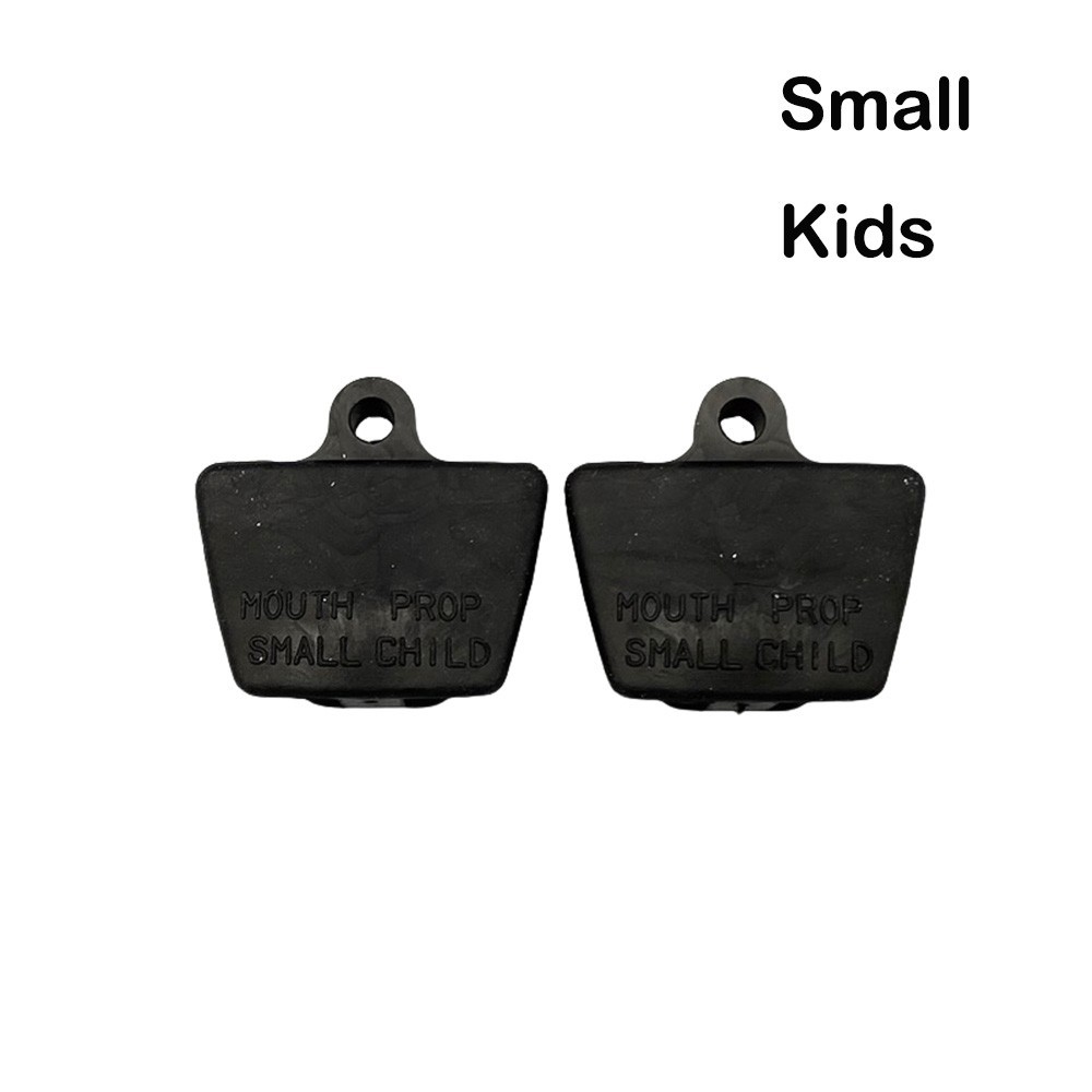 2pcs Dental Silicone Mouth Prop Bite Blocks Tongue Piercing Medium Child
