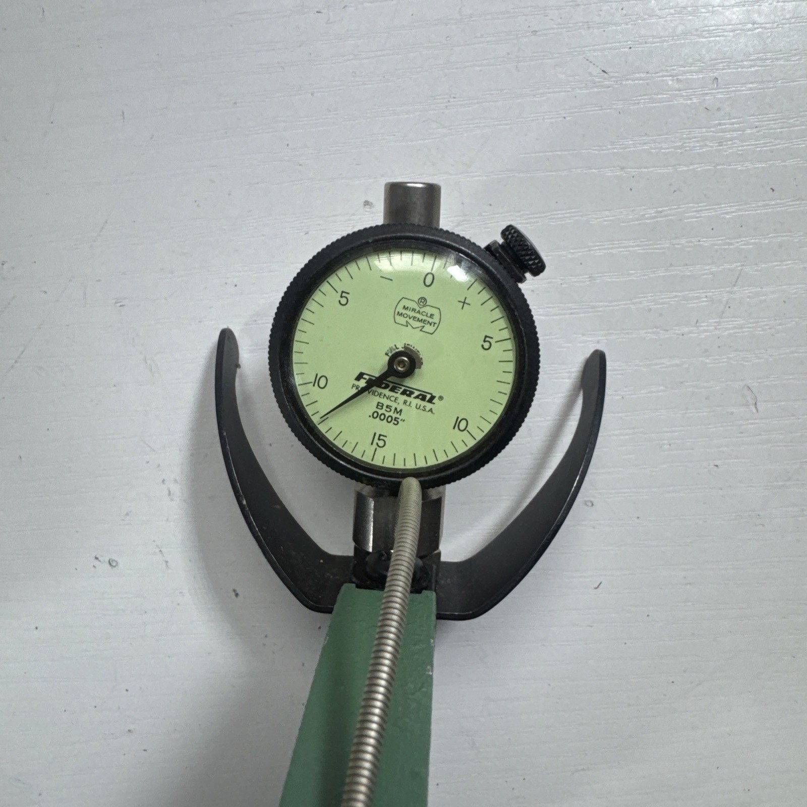 Mahr Federal 301P-3 Dial Snap Gage with Carbide Anvils, 2-3″ Range, .0005”