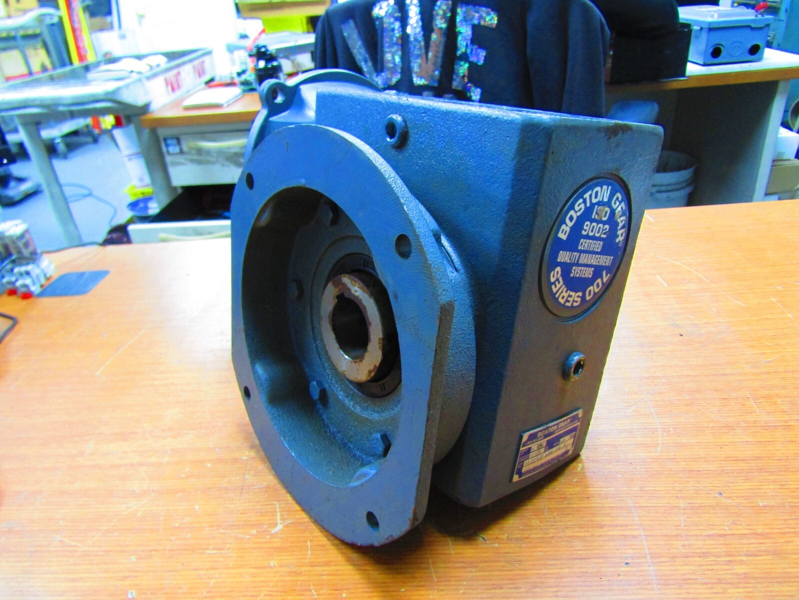 🤓 NEW BOSTON GEAR 700 SERIES GEAR REDUCER 60:1 0.69 INPUT HP SF726V-60N-B5-J