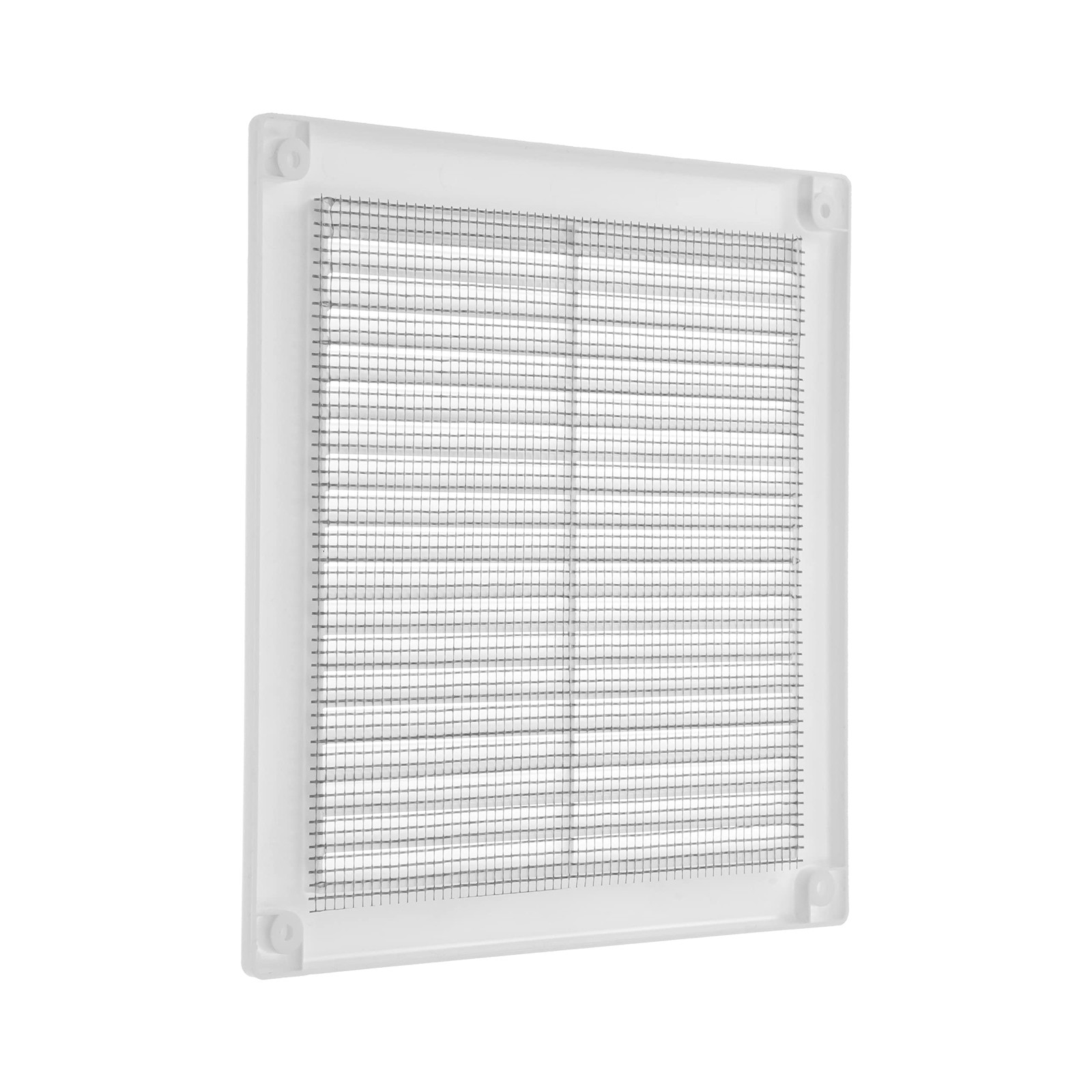 6 x 6 Inch Outer White Square Air Vent Cover Plastic Fresh Air Intake Vent …