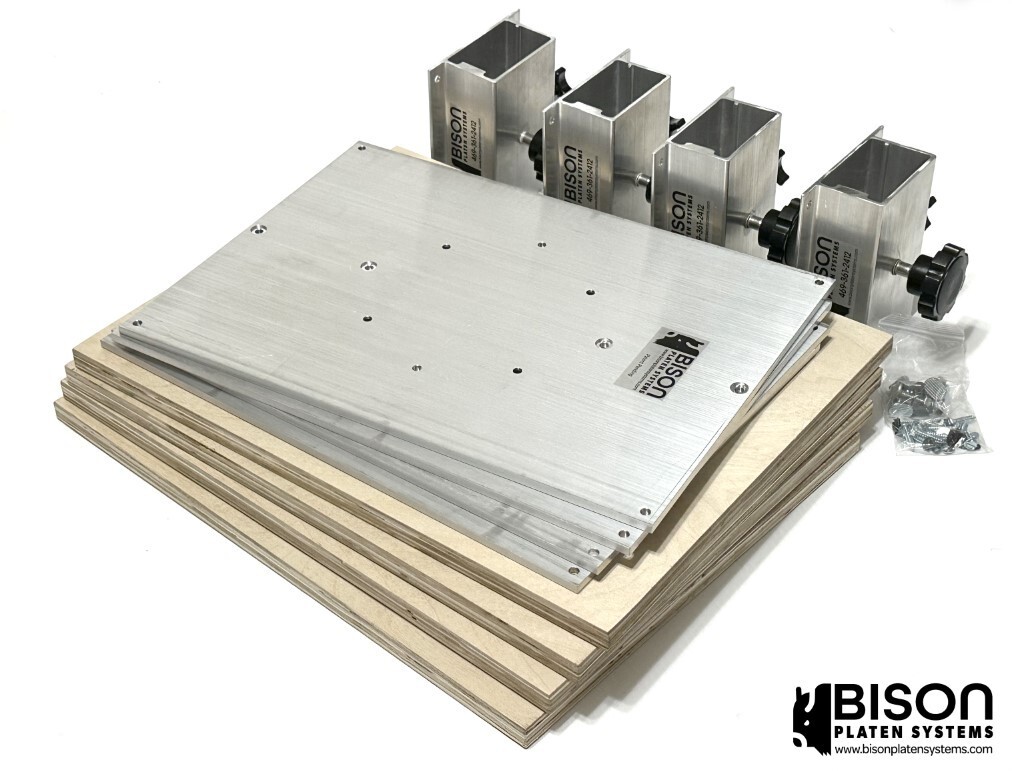 Aluminum Platen Pallet Screen Printing Base – Bison Platen Systems