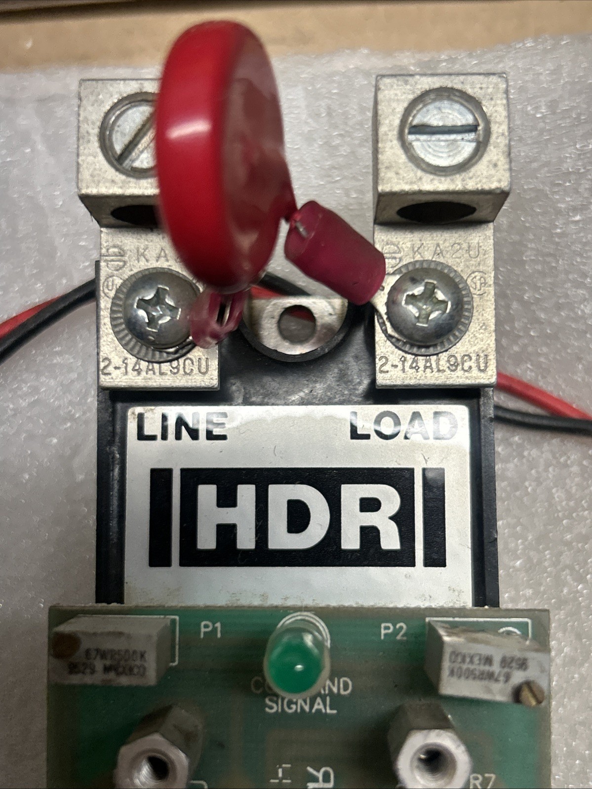 HDR 2081000 Pcb ASC-1-0 w/ 7491110 Solid State Relay _WARRANTY_FAST SHIPPING!