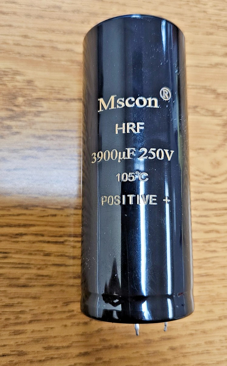 3900uF 250V Snap In Mount Electrolytic Capacitor DC 105C 3900mfd