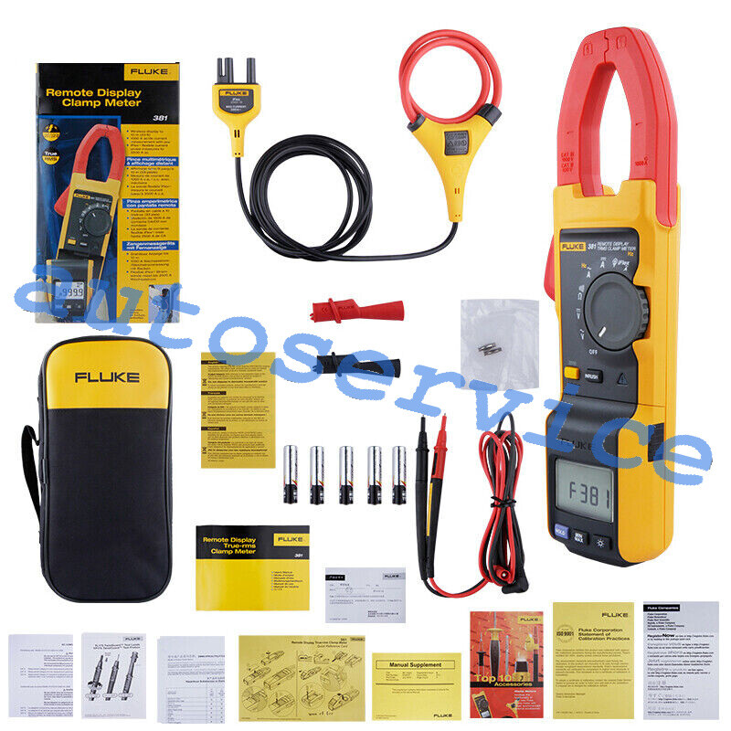 Fluke 381 Remote Display True RMS AC/DC Clamp Meter Brand New, Factory Sealed