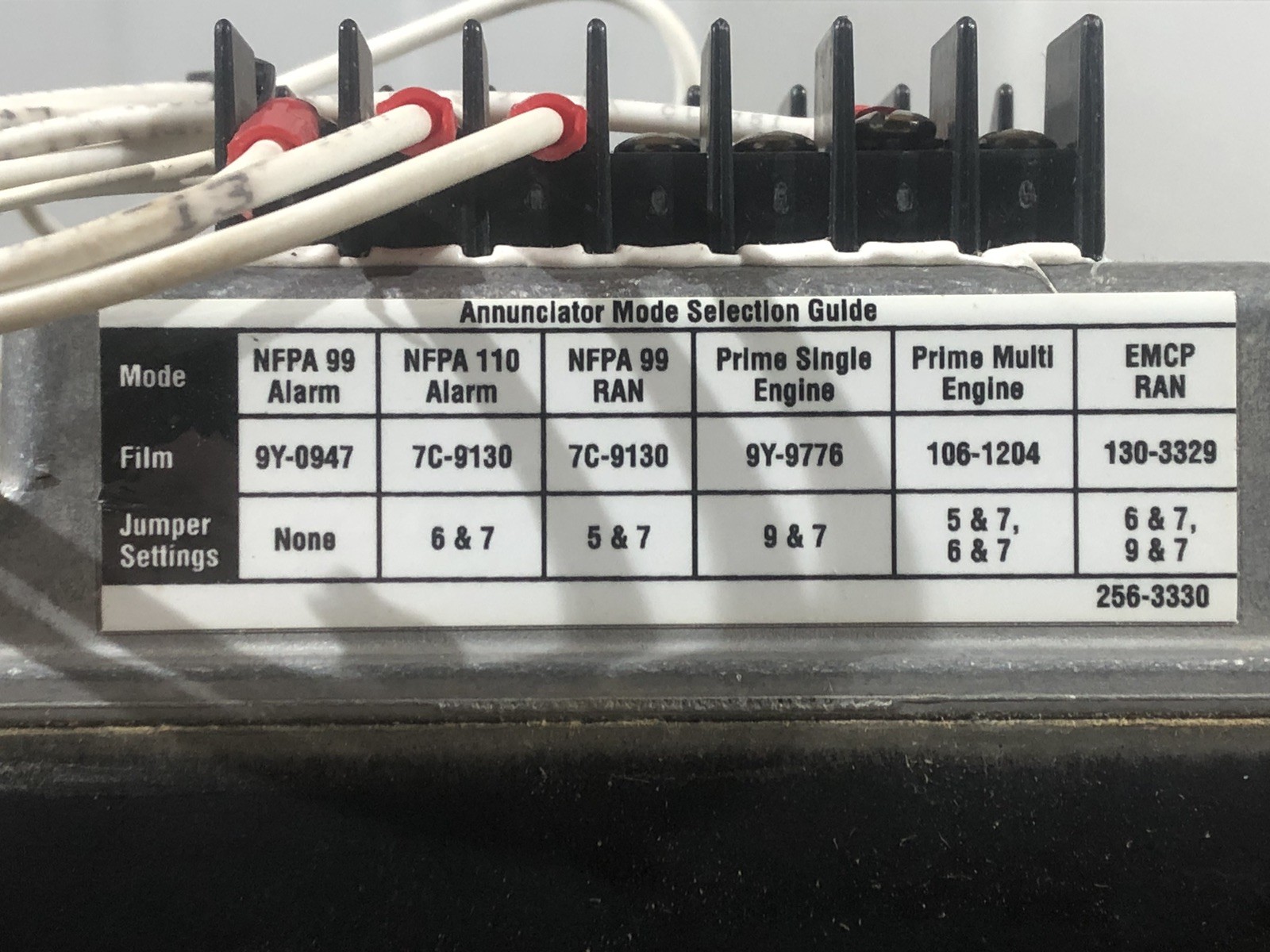 Used Caterpillar 130-3332 130-3349 Remote Annunciators 130-2340